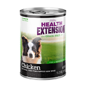 Health Extension Canned Dog Food: 95% Chicken